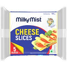 MILKY MIST CHEESE SLICES 100G